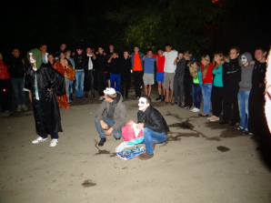 12 сентября студенты ПГУ провели для первокурсников 3-его общежития увлекательный квест Ночной кошмар