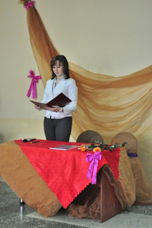 В день влюбленных студентам ПГУ представился уникальный шанс зарегистрировать свои отношения в Театральном ЗАГСе