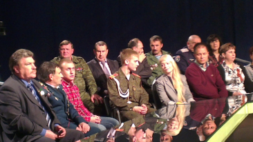 Студенты ПГУ, выступающие организаторами мероприятий к 9 мая приняли участие в съемках ток-шоу Павла Прохоренкова 1 студия