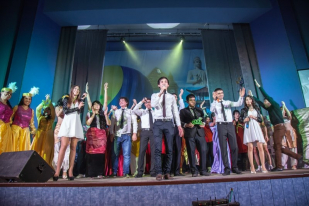 18.03.13 выступление Института международного сотрудничества в рамках проведения межфакультетского смотра-конкурса художественной самодеятельности Студенческая весна - 2013