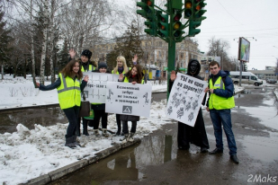 Студенты ФЭиУ приняли участие в акции «Зебролюбы против зеброфобов»