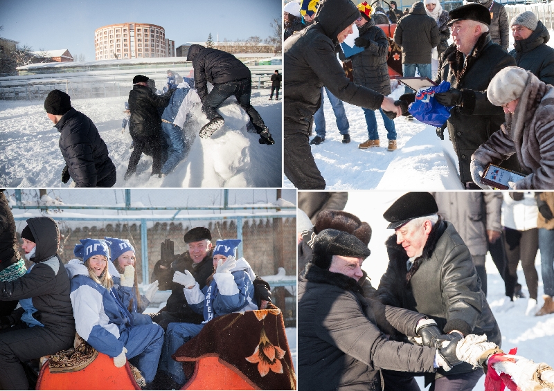 Зимние забавы в ПГУ