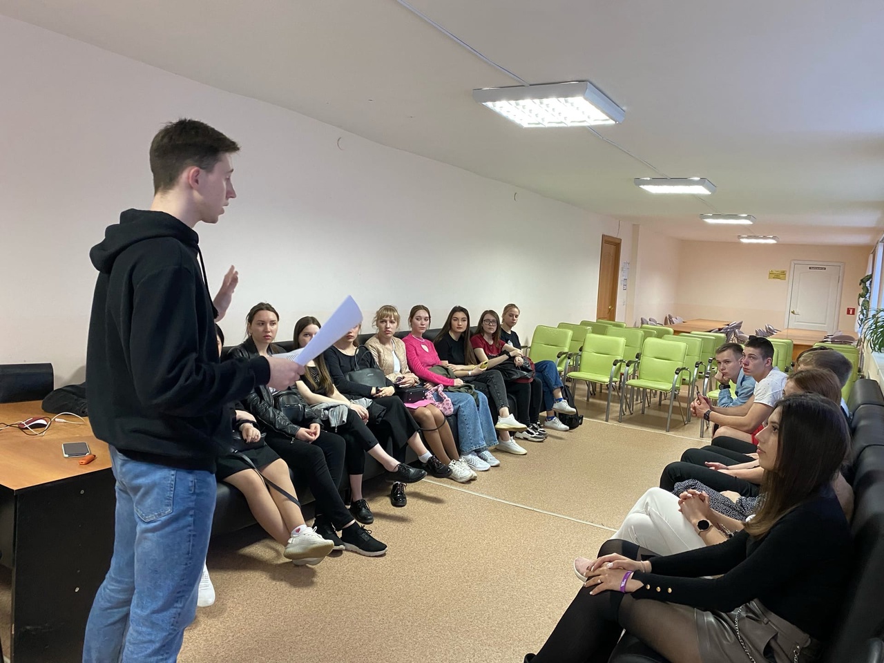 22 декабря в Студенческом патриотическом клубе Рубеж прошли управленческие дебаты.